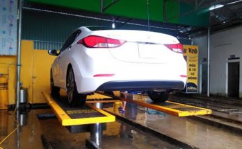 cầu nâng rửa xe ấn độ