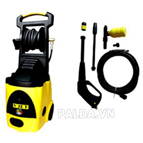 Thiết bị rửa xe mini V-Jet VJ 130 và phụ kiện đi kèm