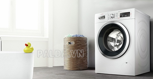 Máy giặt có thông số kỹ thuật về công suất tiêu thụ điện