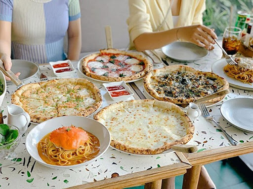 Pizza tại Pizza 4P’s được chế biến theo nhiều kiểu