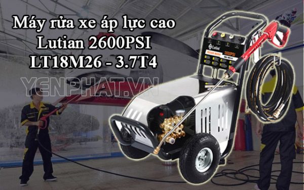 Máy rửa xe áp lực cao Lutian 2600PSI LT18M26-3.7T4
