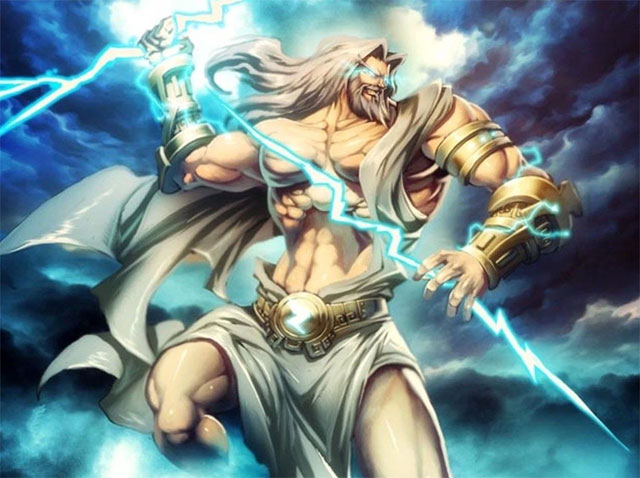 Zeus là vị thần tối cao được người dân Hy Lạp sùng bái