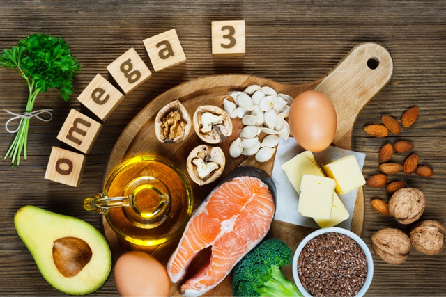 Ăn nhiều thực phẩm chứa axit béo omega-3 