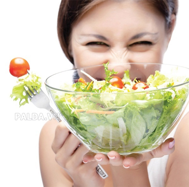 Cần bổ sung đủ rau để cân bằng dinh dưỡng cho cơ thể