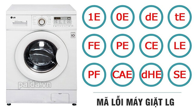 mã lỗi máy giặt lg
