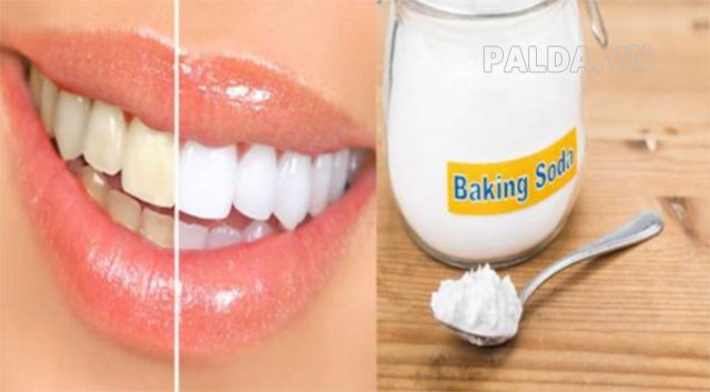 Sử dụng baking soda giúp làm trắng răng