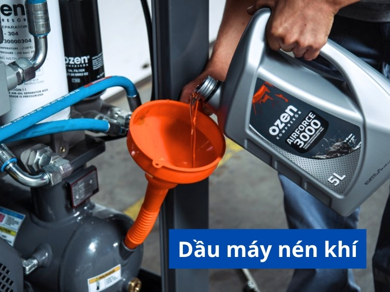 Tìm hiểu về dầu máy nén khí