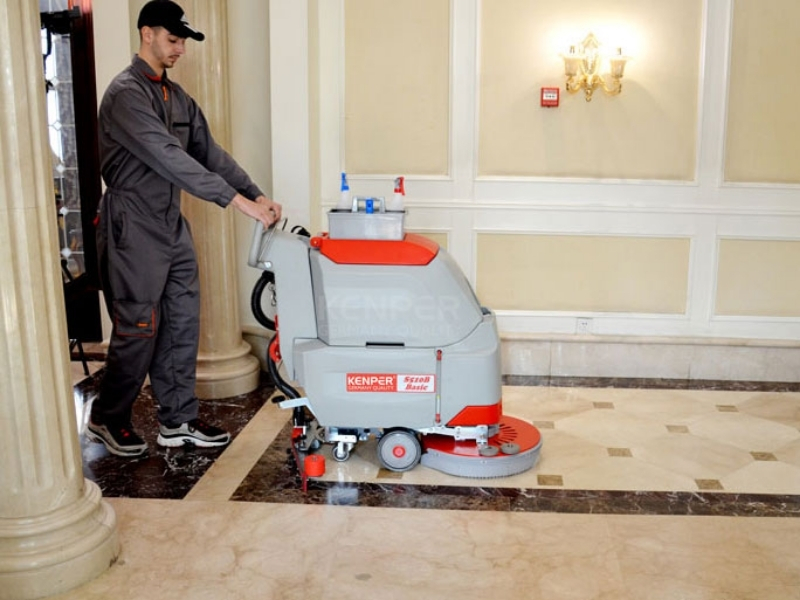 Ứng dụng của máy chà sàn liên hợp Kenper Flexi 615B